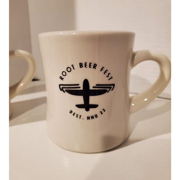 Pair NNU Root Beer Fest Coffee Mug 2022 M Ware Northwest Nazarene University - Picture 6 of 9